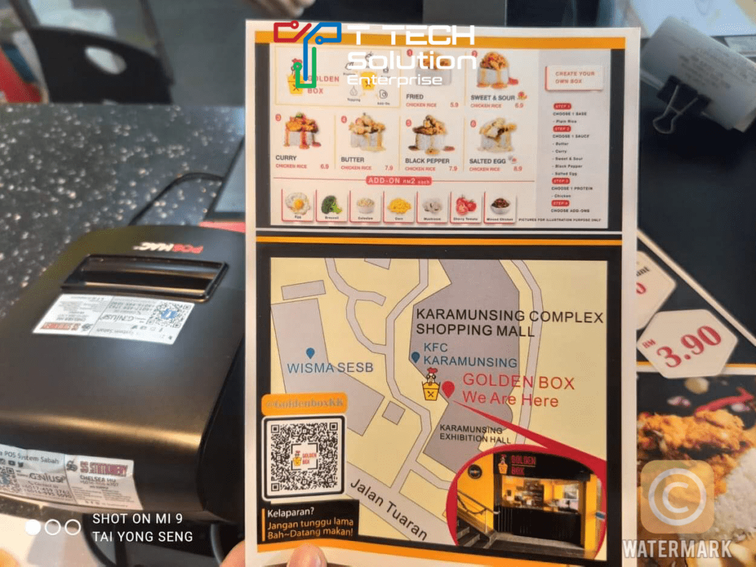 Thank you for supporting us, Golden Box Karamunsing and Plaza Menggatal! Support by T Tech