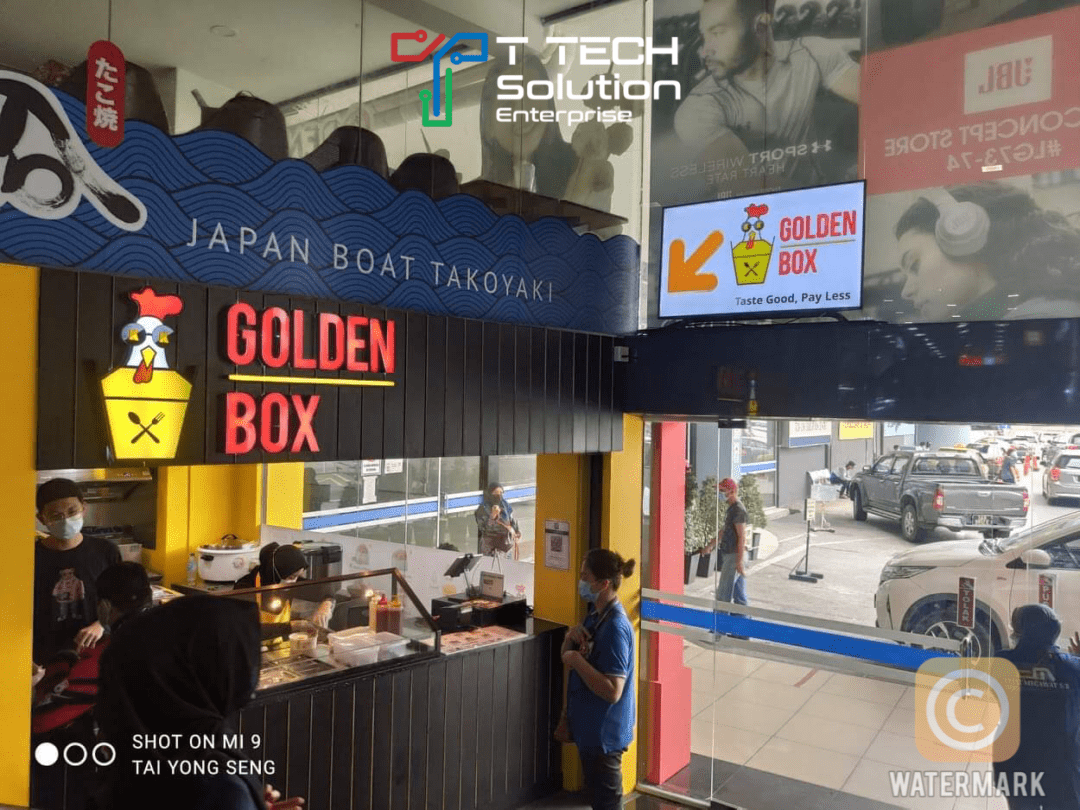 Thank you for supporting us, Golden Box Karamunsing and Plaza Menggatal! Support by T Tech