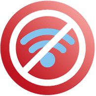 No Internet<br/>Connection Needed